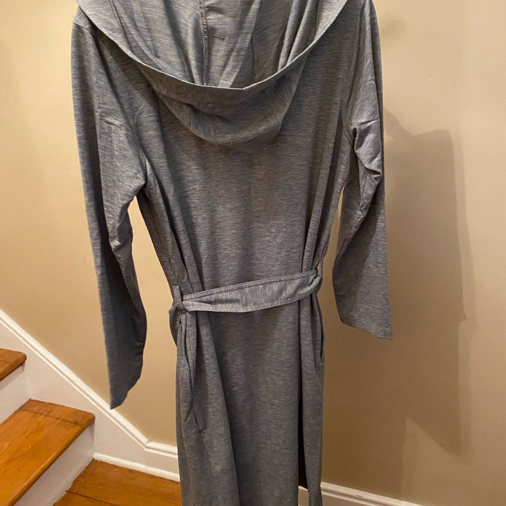 Gray Hooded Robe